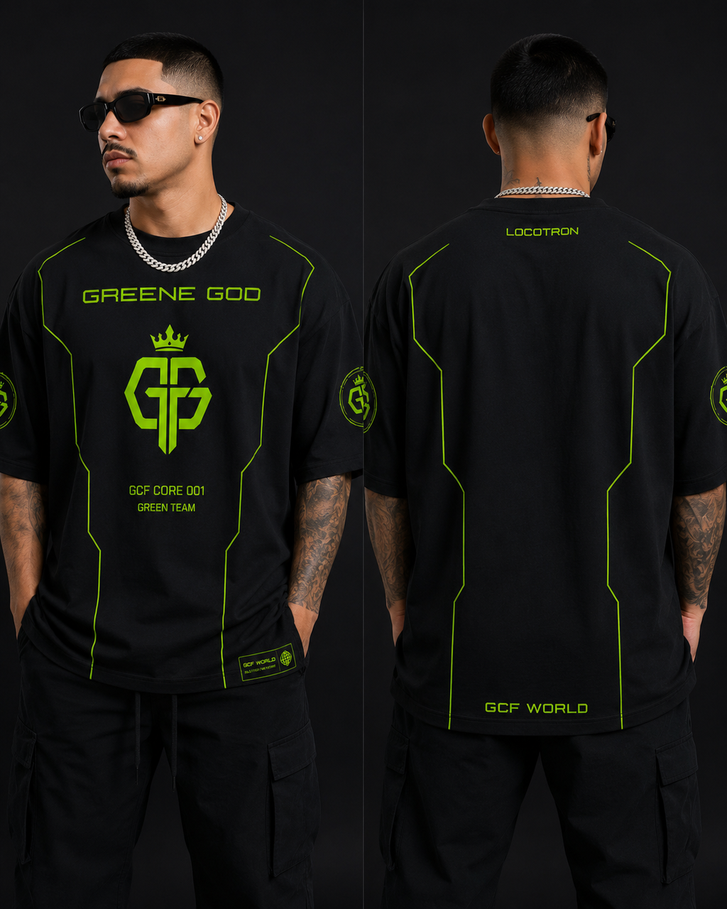 GREENE GOD // LOCOTRON CORE 001 - GREEN TEAM