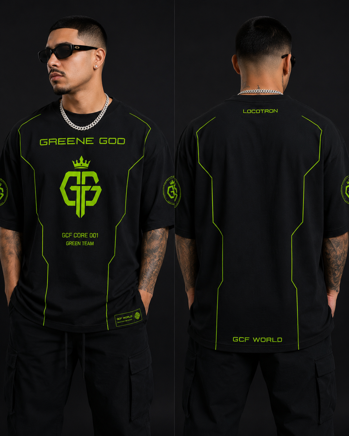 GREENE GOD // LOCOTRON CORE 001 - GREEN TEAM