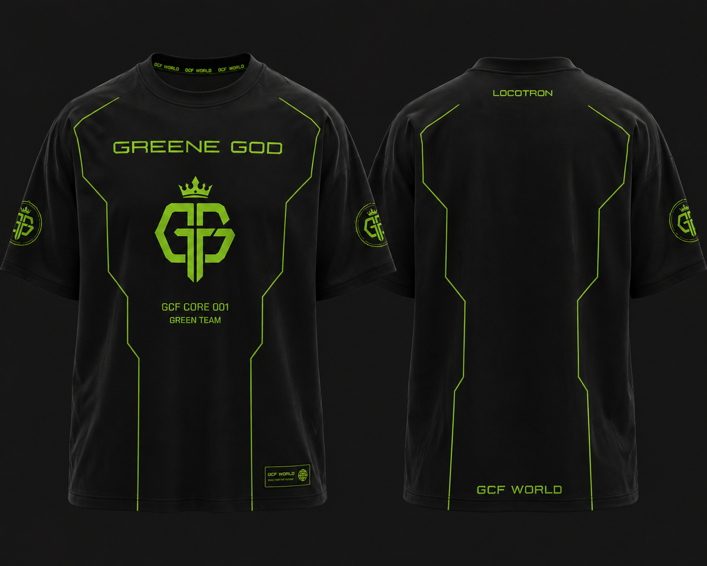 GREENE GOD // LOCOTRON CORE 001 - GREEN TEAM
