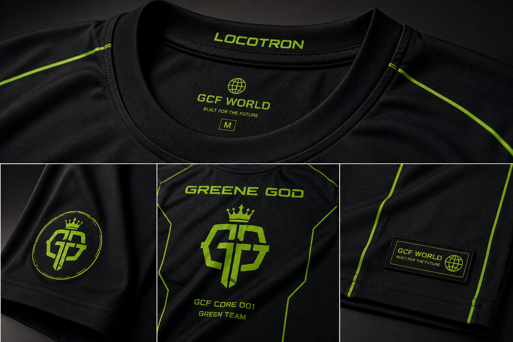 GREENE GOD // LOCOTRON CORE 001 - GREEN TEAM