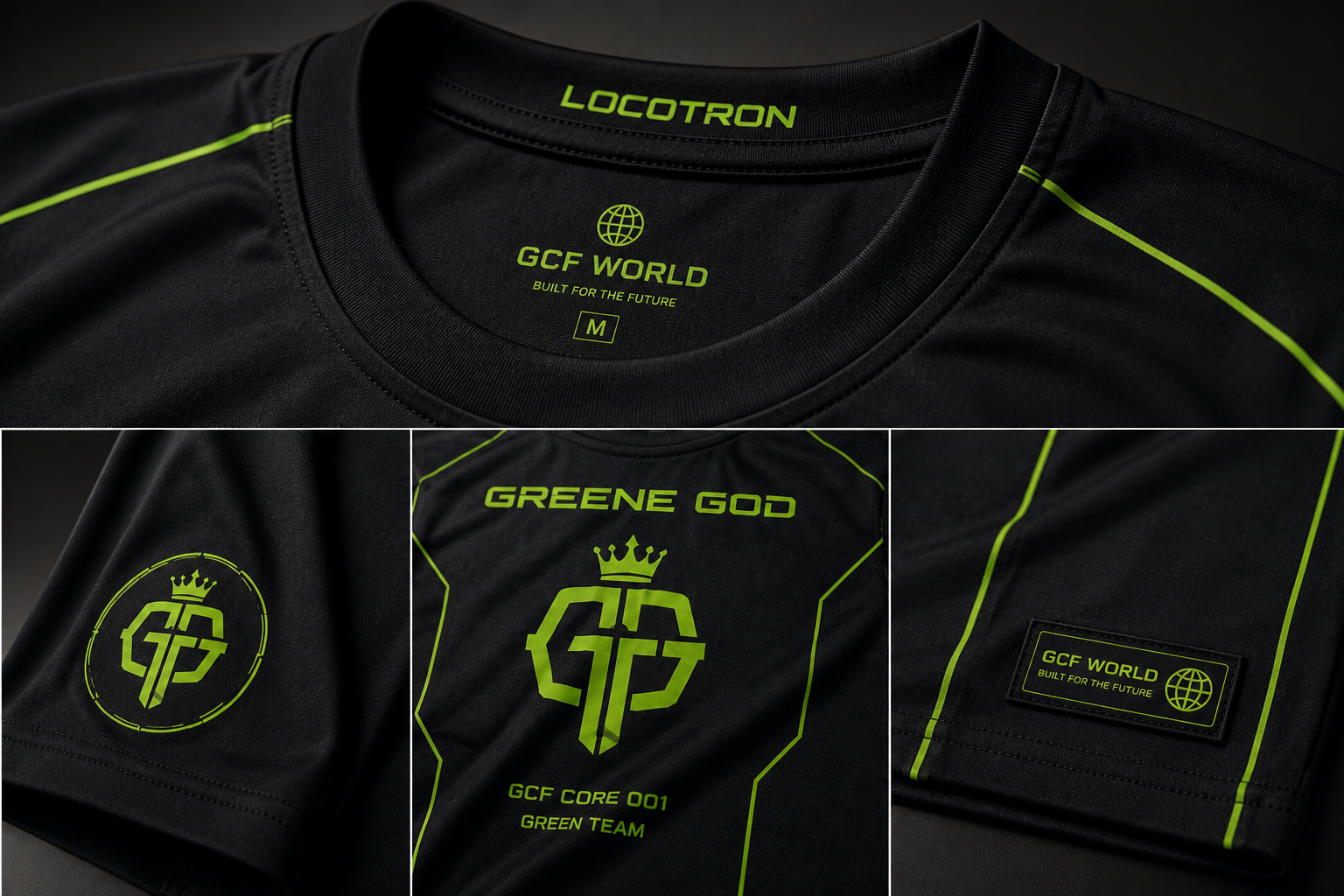 GREENE GOD // LOCOTRON CORE 001 - GREEN TEAM